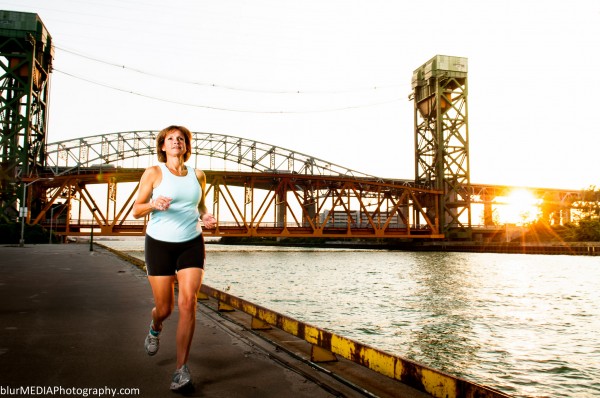 Healthy Mature Woman Female Jogger